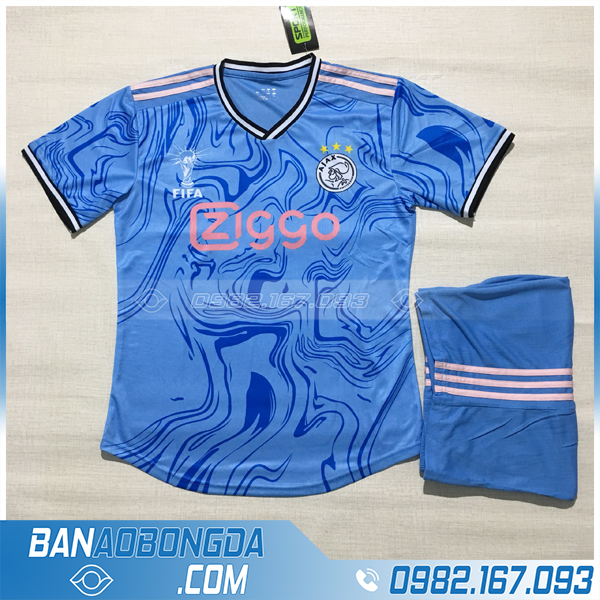 Áo Đấu Ajax 2020 Training 5 Màu Xanh Dương