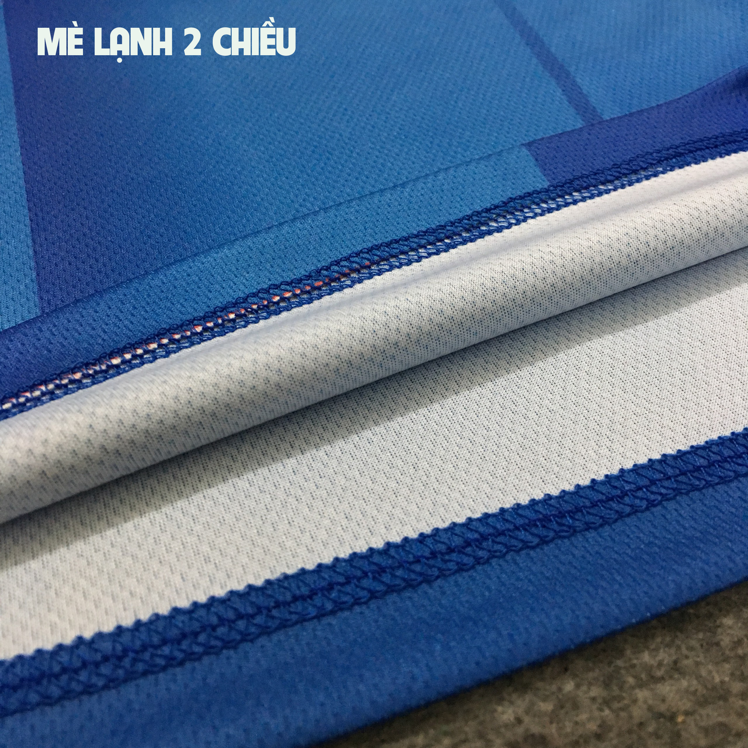 Vải may áo bóng đá mè lạnh 2C