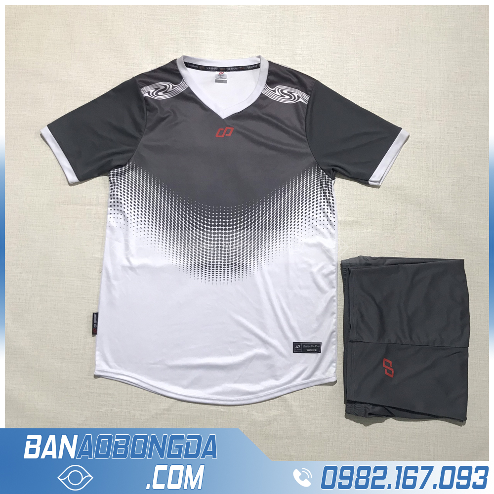 Áo Đấu Không Logo CP HZDD01 Mony Màu Trắng