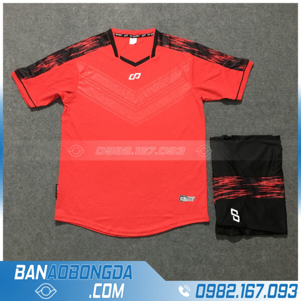 Áo Đấu Không Logo CP HZDD06 Titan Màu Đỏ
