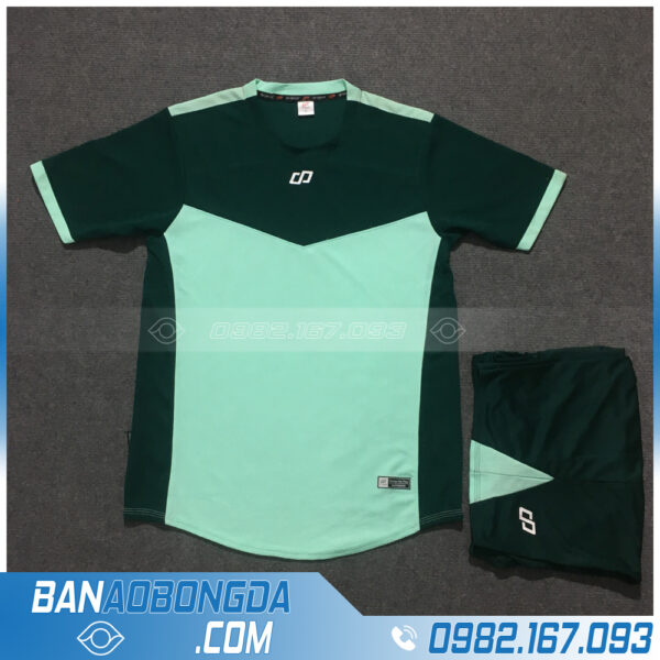 Áo Đấu Không Logo CP HZDD09 Etio Màu Xanh Rêu