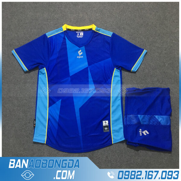 Áo Đấu Không Logo Egan HZDD02 Relix Màu Xanh Dương