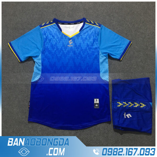 Áo Đấu Không Logo Egan HZDD02 Yoras Màu Xanh Dương