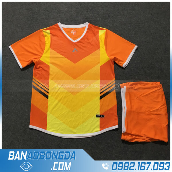 Áo Đấu Không Logo Eureka HZKW04 Blitex Màu Cam