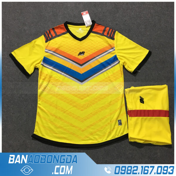 Áo Đấu Không Logo NB HZLM02 Biyo Màu Vàng