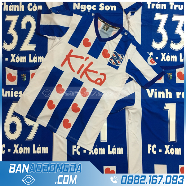 In áo bóng đá đẹp