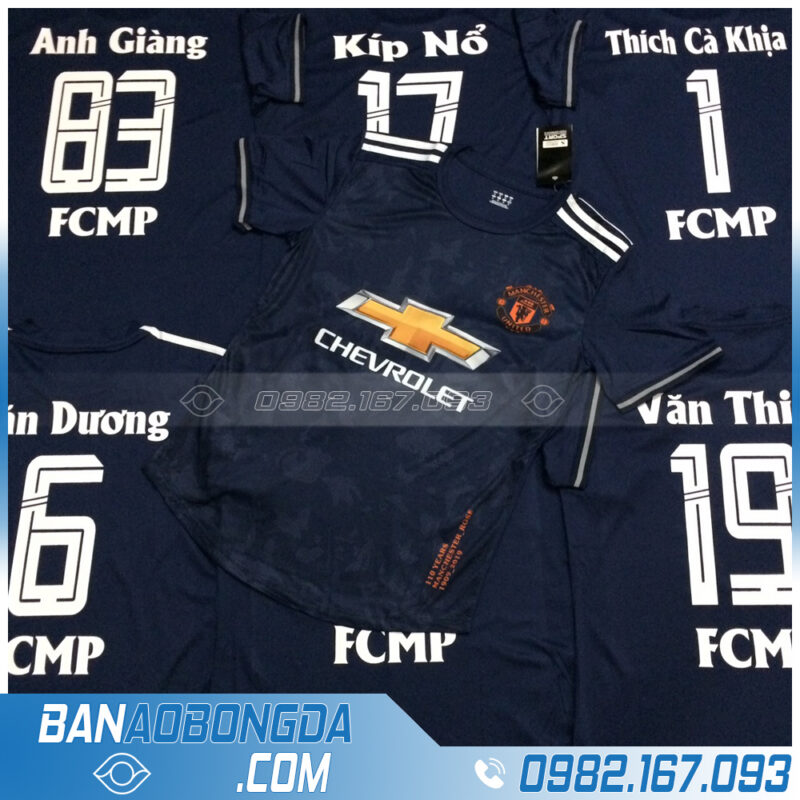 Áo MU màu tím than 2020 đẹp