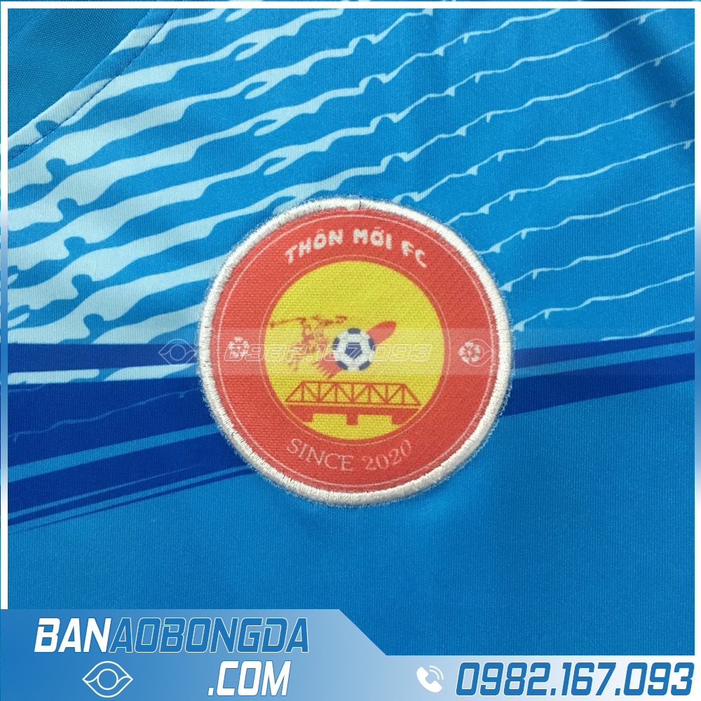 Hacazi chuyên thêu logo lên áo đá bóng đẹp