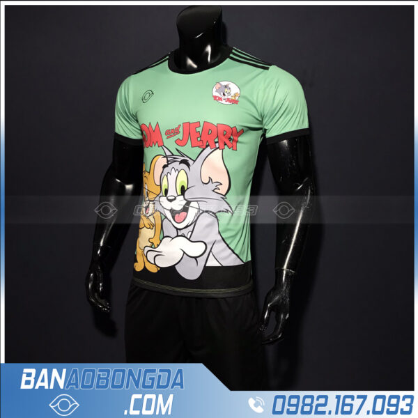 quần áo bóng đá tom jerry dễ thương