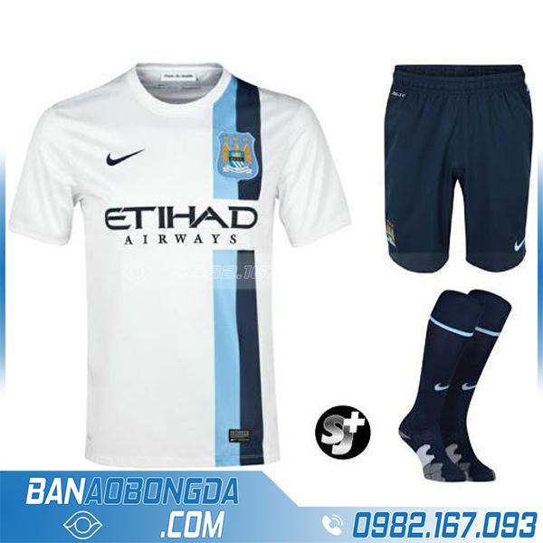 Bộ quần áo bóng đá classic retro man city đẹp