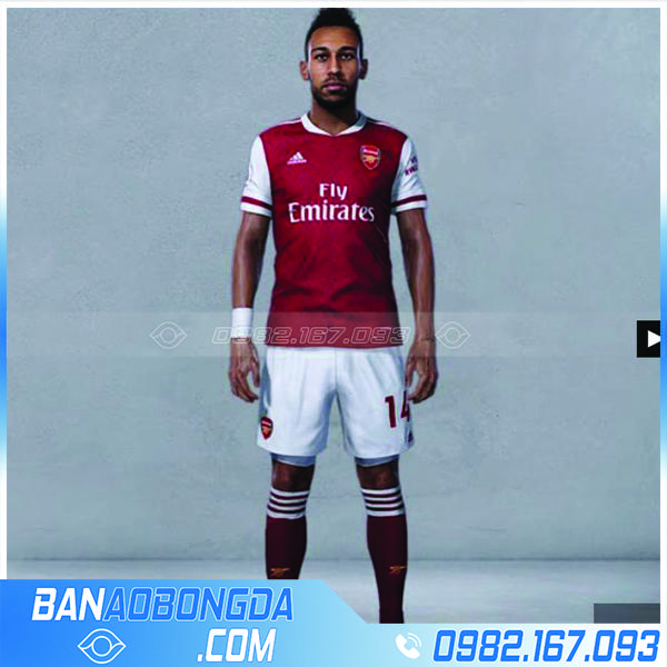 Mẫu áo Arsenal sân nhà 2021 training