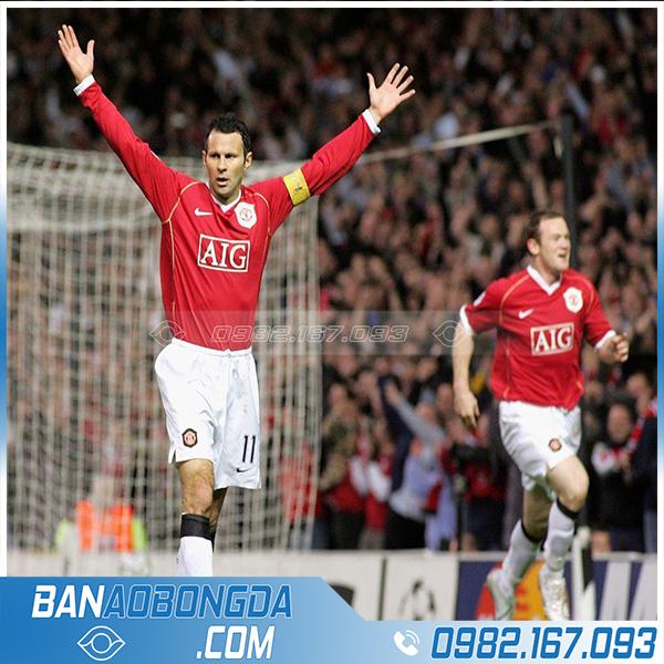 Áo đá bóng MU 2006 - 2007