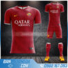 Áo As Roma 2021 sân nhà đẹp