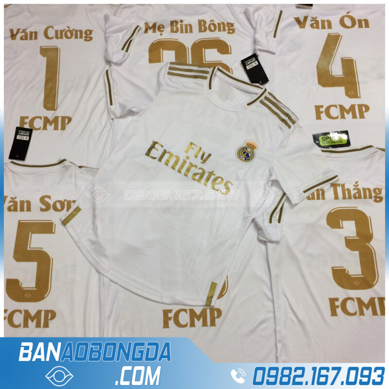 Áo Real Madrid 2020 sân nhà