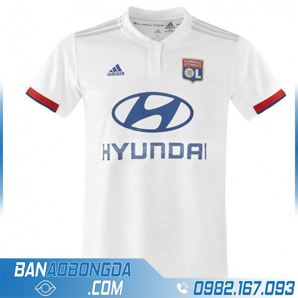 áo đá banh công ty huyndai màu trắng