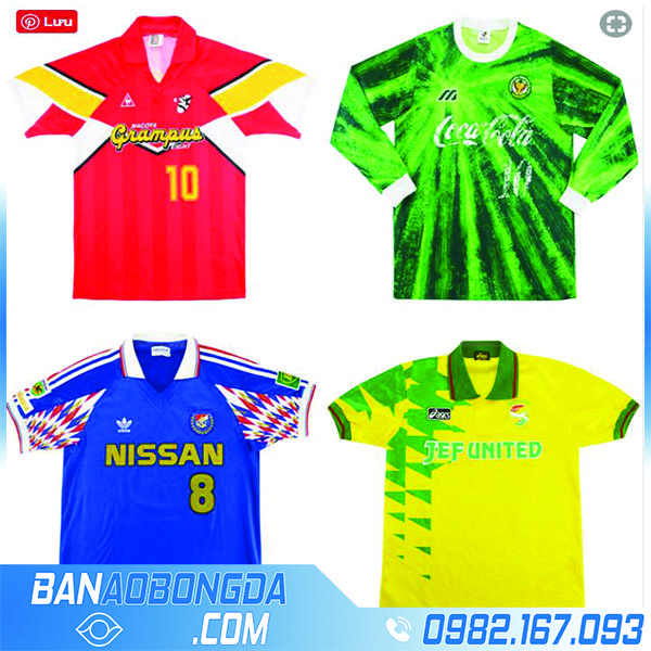 Áo đấu J League Retro đẹp mắt
