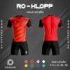 áo bóng đá k logo ro klopp màu đỏ đẹp mắt