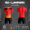 áo bóng đá không logo ro - lampard màu đỏ