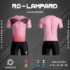 Áo đấu bóng đá không logo ro - lampard màu hồng đẹp và mới