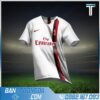 áo bóng đá ac milan 2021 chế màu trắng hz 216