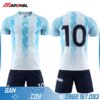áo bóng đá raglan tự thiết kế HZ 225 cực đẹp