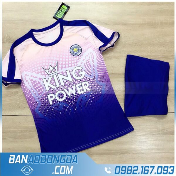 Áo leicester city training 2021 màu hồng đẹp