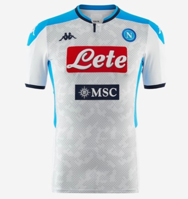 áo Napoli sân khách mẫu thứ 3