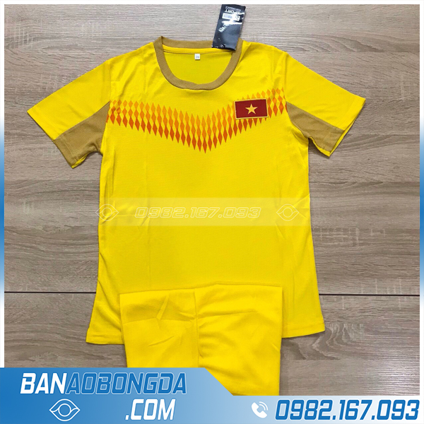 áo đội tuyển Việt Nam trẻ em màu vàng