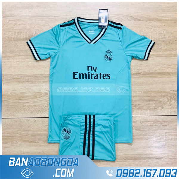 áo bóng đá real madrid size trẻ em
