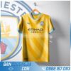 áo man city tự thiết kế màu vàng đẹp
