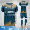 áo bóng đá as monaco thiết kế theo yêu cầu