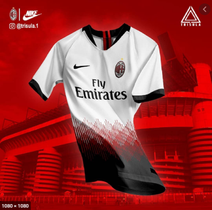đồng phục AC Milan đẹp