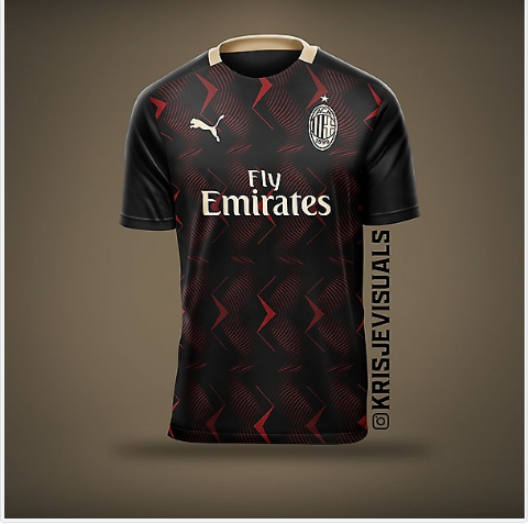 áo đấu ac milan vải Thái Lan