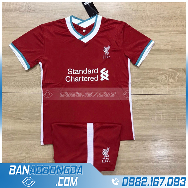 áo trẻ em clb Liverpool