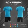 đồng phục bóng dá không logo Firmino màu xanh dương nhạt