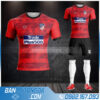 Áo đấu Atletico Madrid chế màu đỏ HZ 408