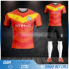 Áo Manchester City tự thiết kế màu cam HZ 452