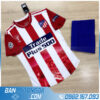 áo Atletico Madrid 2021 training 1 màu đỏ
