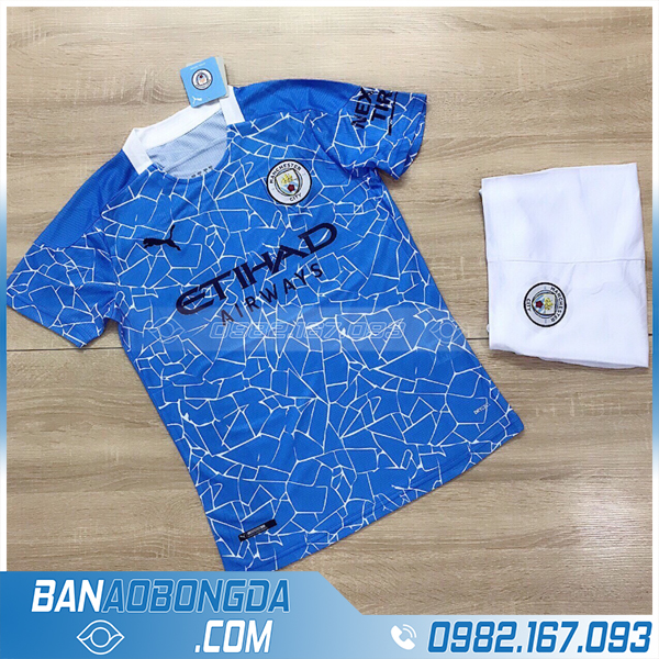 Áo Man City 2020 2021 sân nhà