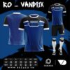 Mẫu Áo Đá Banh Không Logo Đơn Giản VanDijk
