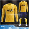 áo bóng đá Tottenham dài tay màu vàng bắt mắt