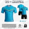 Áo Bóng Đá Không Logo Mới Nhất Màu Xanh Da Trời Matiral