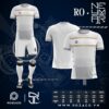Quần Áo Đá Bóng K Logo Đẹp Màu Trắng Neymar