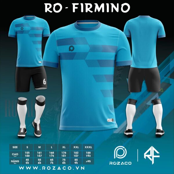Quần Áo Bóng Đá Không Logo Frimino Mới Nhất