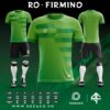 Bộ Quần Áo Bóng Đá K Logo Firmino Màu Xanh Lá Xịn Và Đẹp