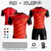 Áo Đấu Bóng Đá K Logo Màu Đỏ Klopp Đẹp