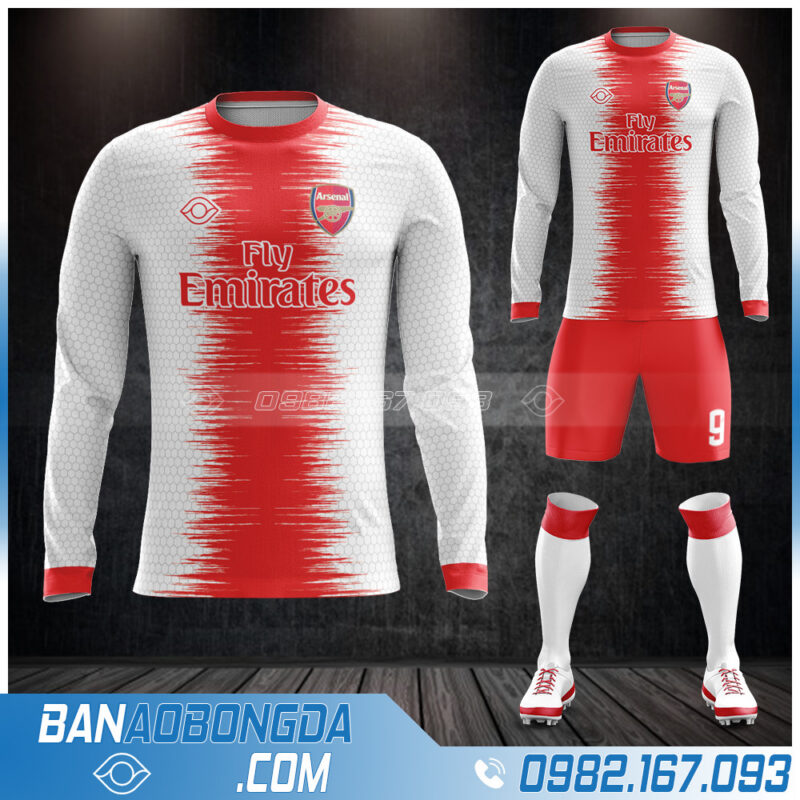 Áo bóng đá Arsenal dài tay giá rẻ