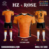 Áo Không Logo HACAZI - ROSE Màu Cam