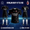 Áo Câu Lạc Bộ Ac Milan 2022 Sân Khách Màu Đen Đẹp