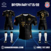 Áo Câu Lạc Bộ Bayern Munich 2022 Sân Khách Màu Đen Đẹp